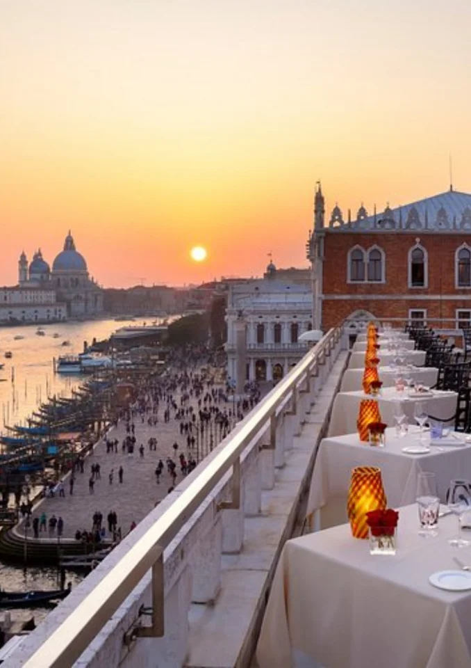 Terasa Hotelului Danieli