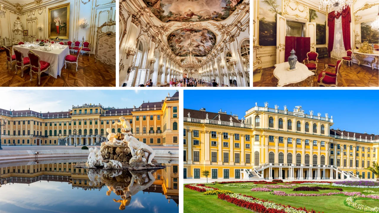 Vizită la Palatul și grădinile Schönbrunn