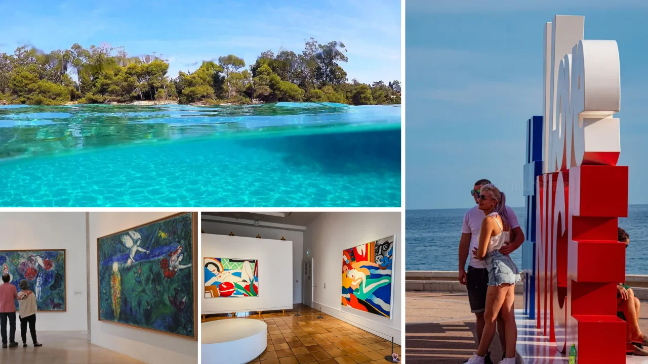Nisa artistică și evadare pe Insula Lérins