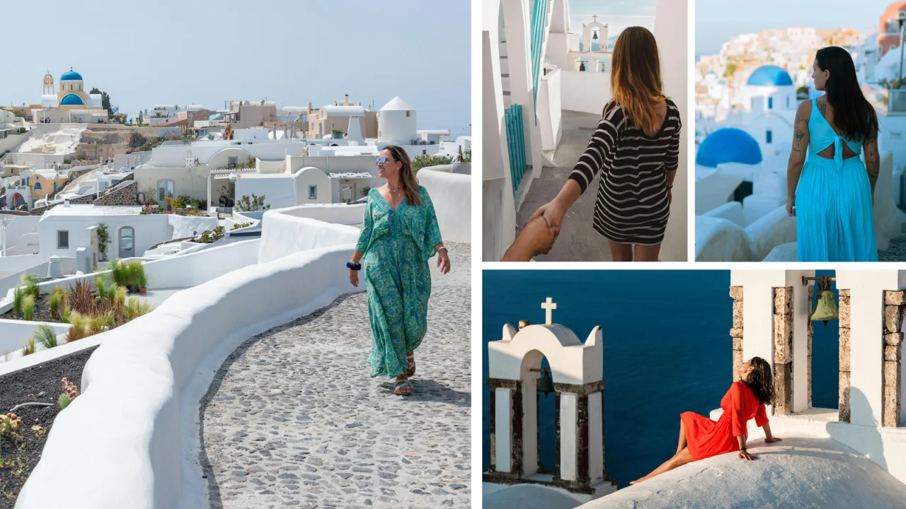 Zi la hotel si plimbare prin insoritul Santorini