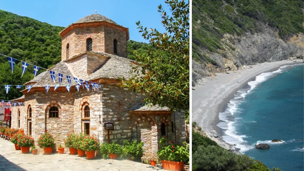 Turul mănăstirilor si apoi plaja si taverne