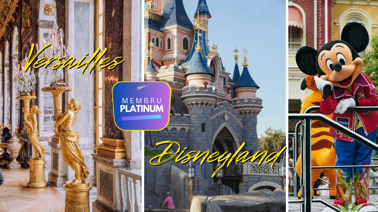 Palatul Versailles sau Parcul Disneyland