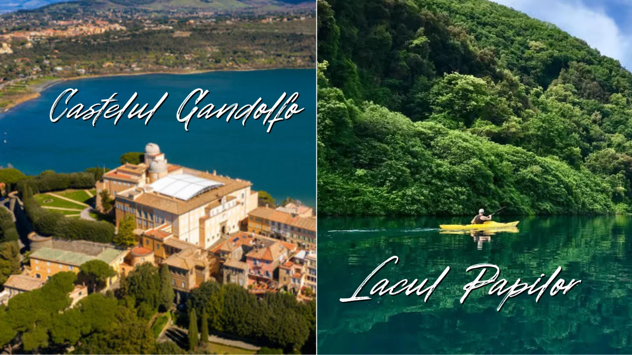 Plimbare cu caiacul pe lacul Papilor