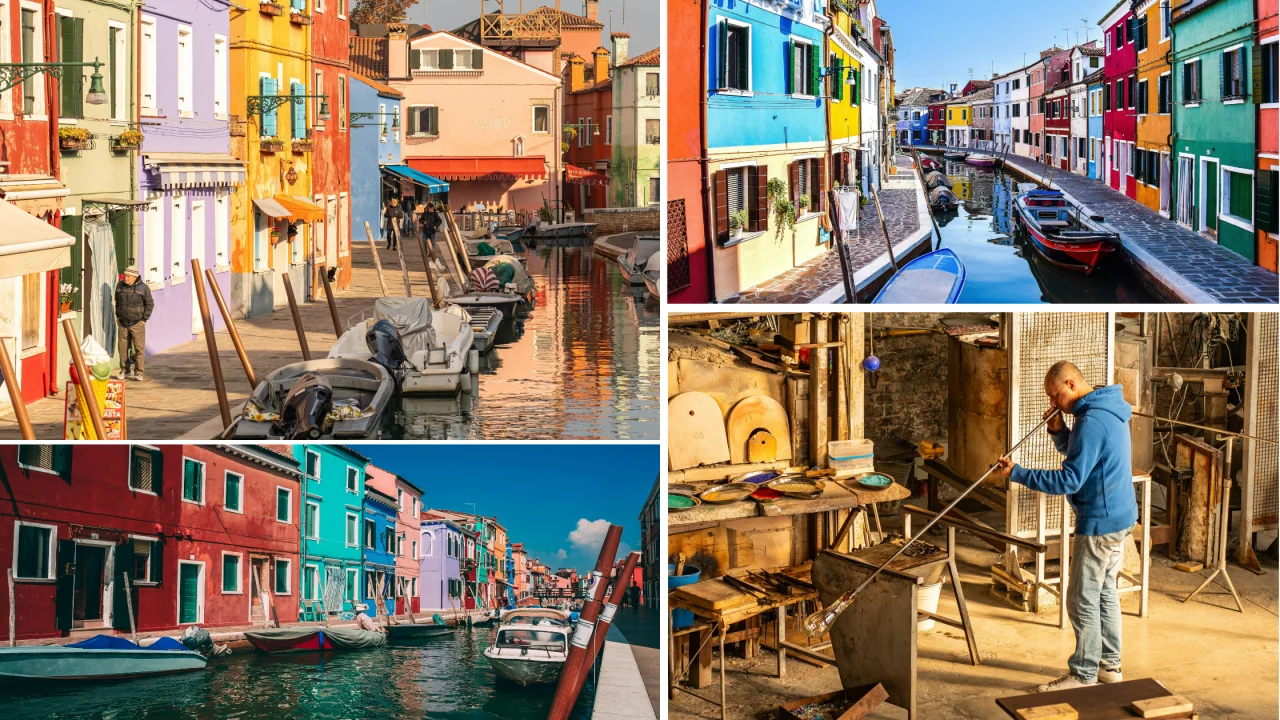Insulele iconice Murano, Burano, Torcello
