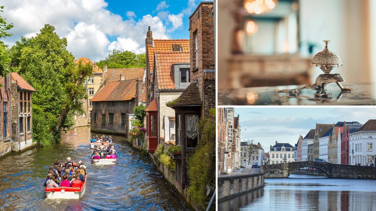 Check-in si plimbare la pas prin Brugges