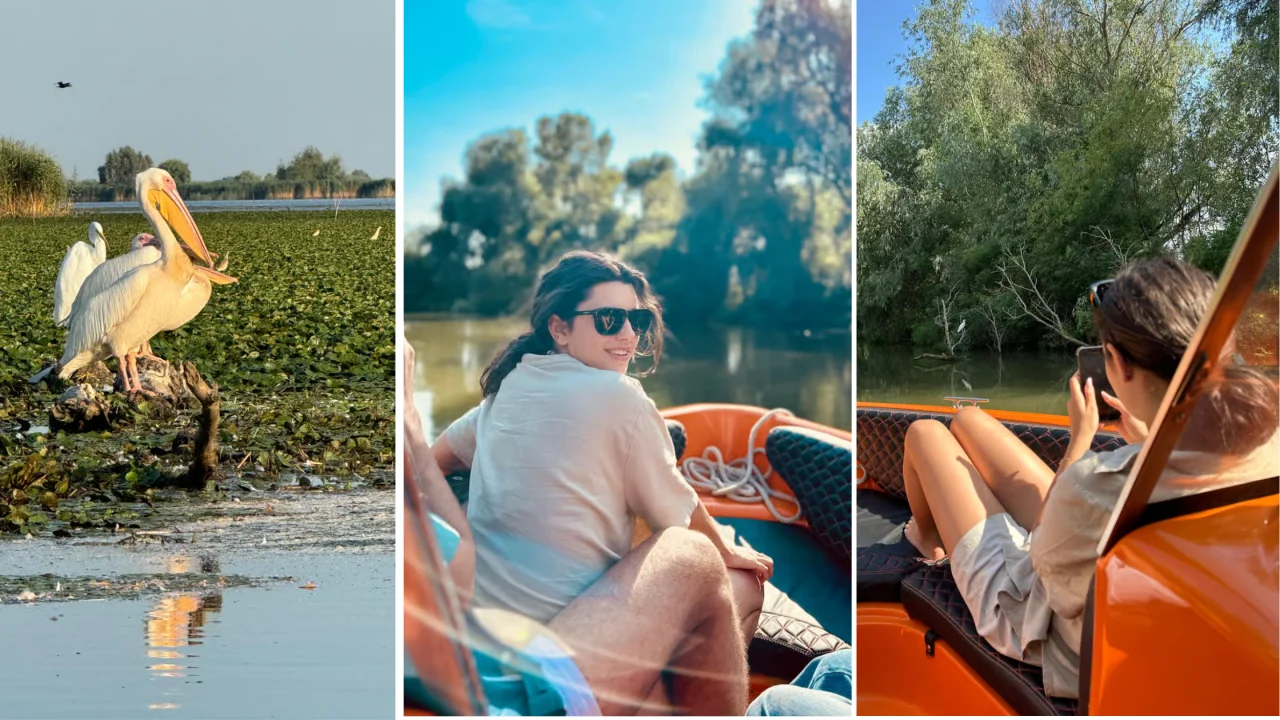 Tur cu barca la Marea Neagră, Sfântu Gheorghe